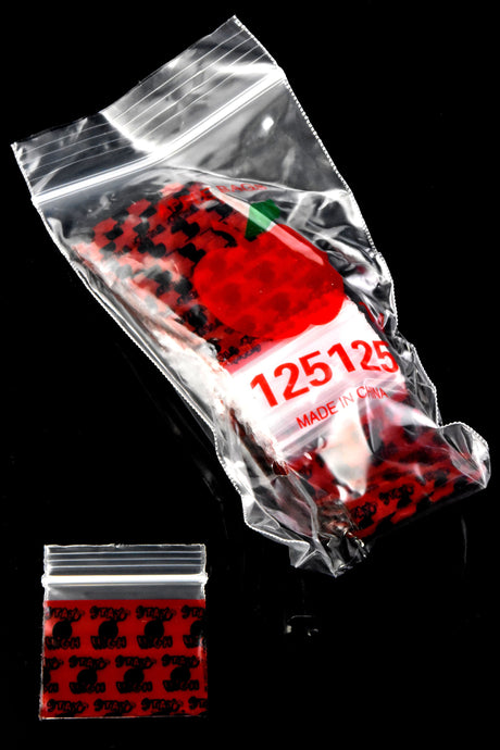 Design Mini Zip Baggies – 1 ¼″ × 1 ¼″ – 1000 Pack