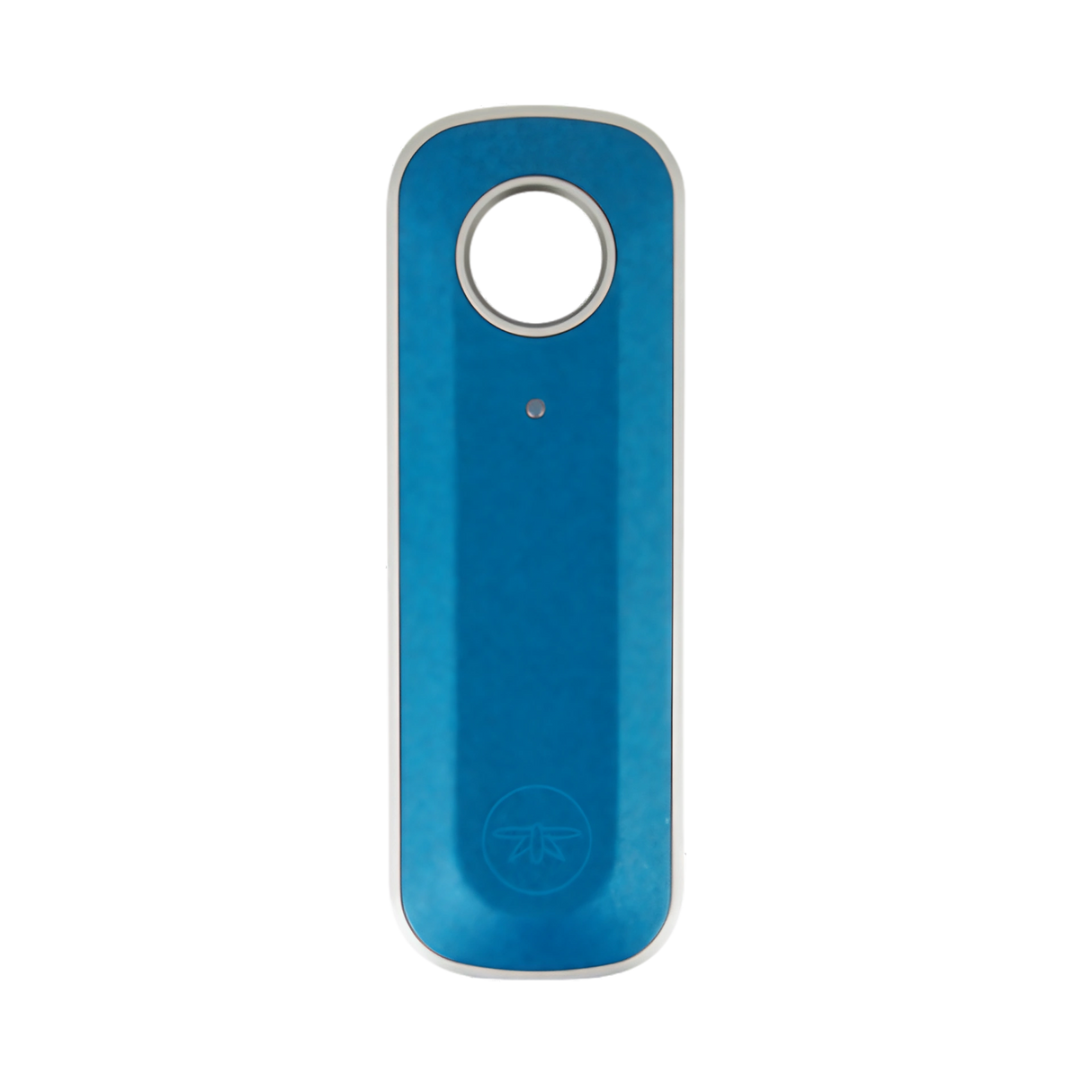 Firefly 2 Top Lid in Blue - Quartz Material for Vaporizers, Front View