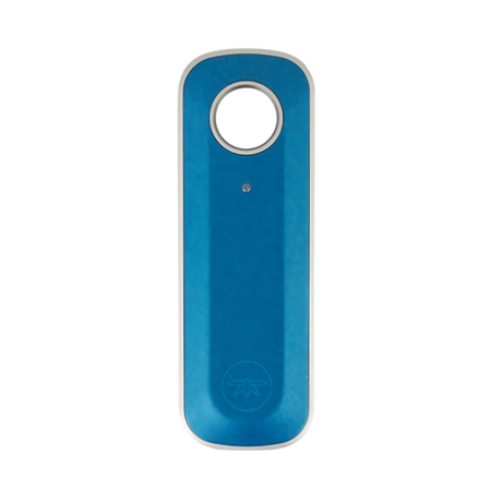 Firefly 2 Top Lid in Blue - Quartz Material for Vaporizers, Front View
