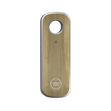 Firefly 2 Top Lid in Oak Silver - Front View for Vaporizers, Quartz Material