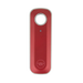 Firefly 2 Top Lid in Red, Quartz Material, Front View for Vape Customization