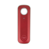 Firefly 2 Top Lid in Red, Quartz Material, Front View for Vape Customization