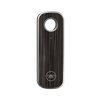 Firefly 2 Top Lid in Zebrawood - Quartz Material for Vaporizers, Front View