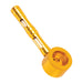 Aluminum Glass Hybrid Flat Chamber Spoon Pipe