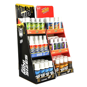 Formula 420 / 710 Cleaner 72-pack display, compact 2 oz bottles for easy cleaning