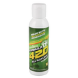 Formula 420 All Natural Cleaner 4oz bottle for bongs, front view on white background