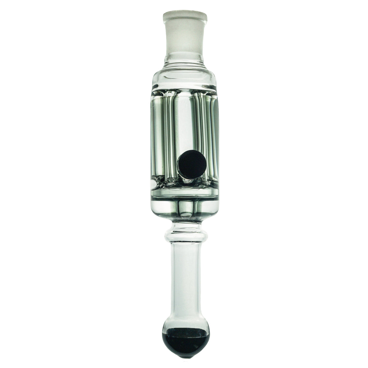 Freeze Pipe Bubbler Pro with glycerin chamber and percolator for smooth hits, front view