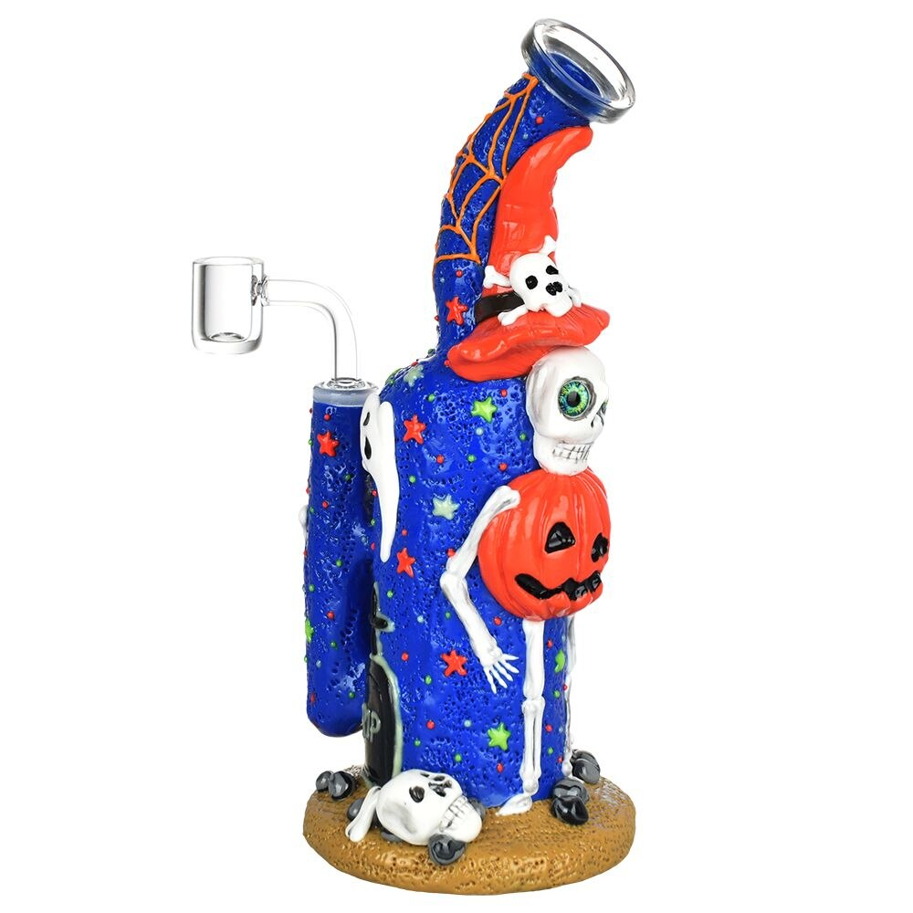 Frightening Fiesta Glow 3D Painted Dab Rig | 9.5