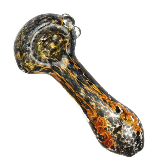 Twisted Frit 4 Glass Pipe