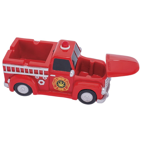 Fujima Red 420 Firetruck StashTray | 9"