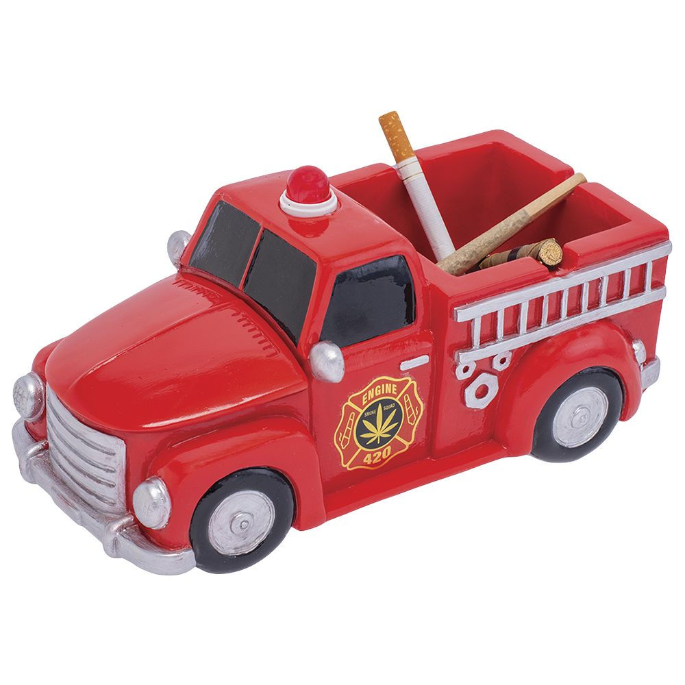 Fujima Red 420 Firetruck StashTray | 9"