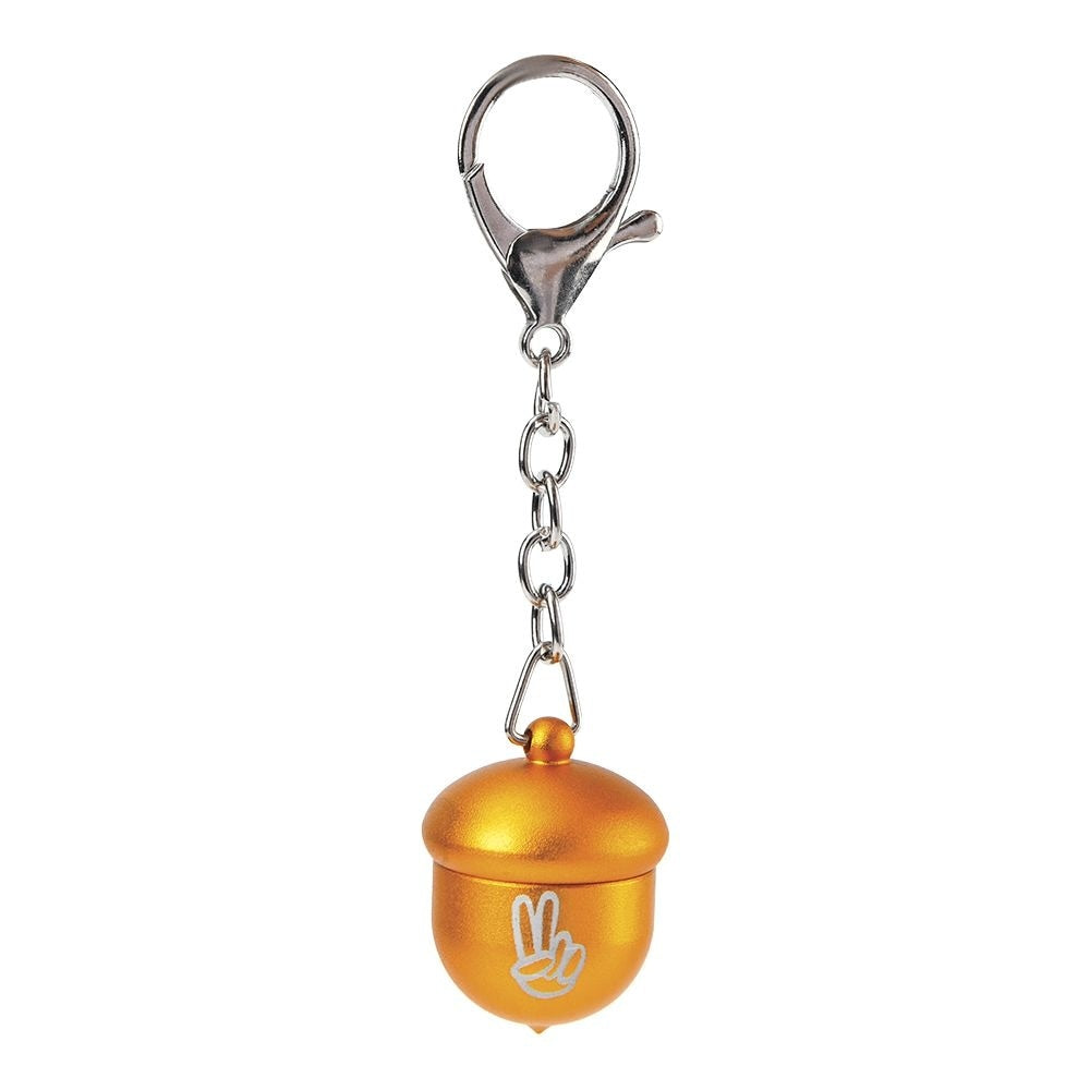 Fujima Acorn Metal Storage Keychain | Assorted Sizes & Colors | 24ct D ...
