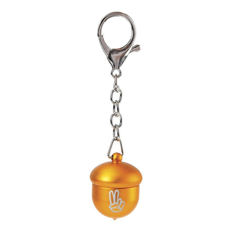 Fujima Acorn Metal Storage Keychain | Assorted Sizes & Colors | 24ct Display