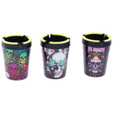 Fujima Car Ashtray | Glow In The Dark Leaf & Skull Assortment | 12ct Display