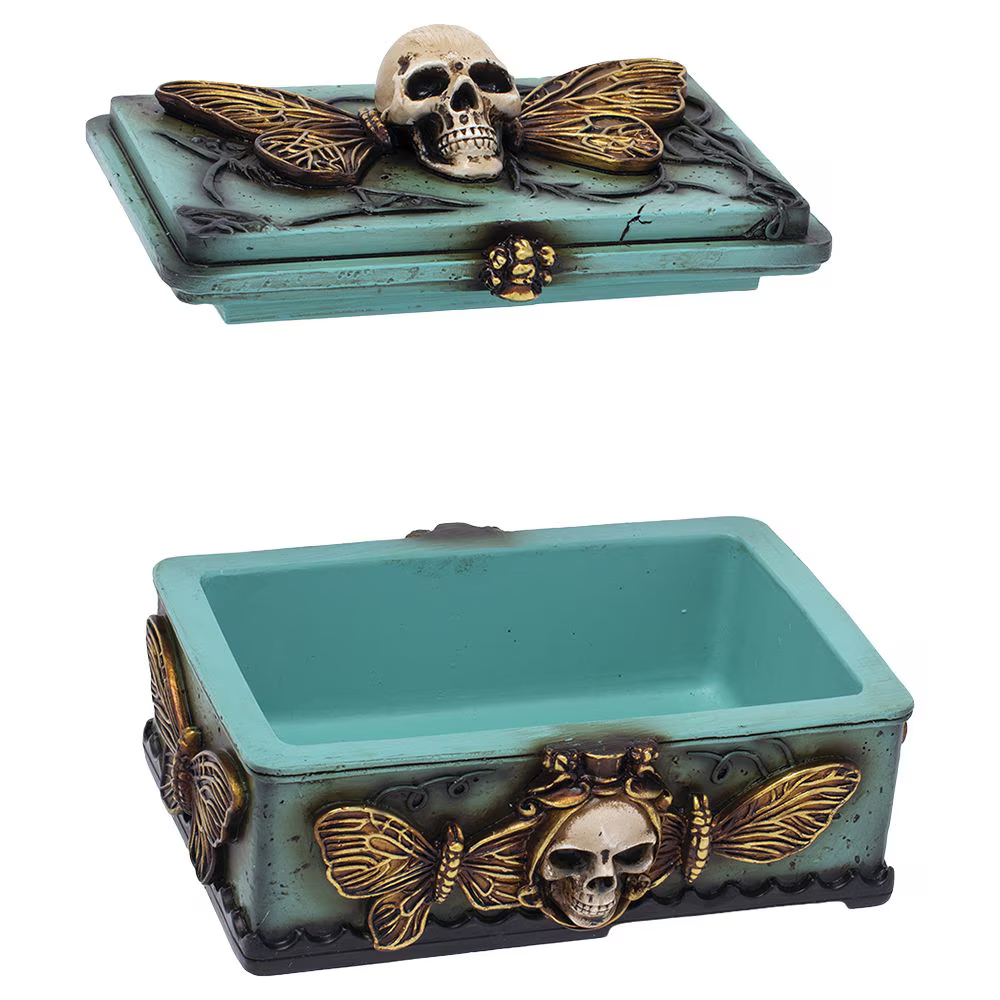 Fujima Death's Head Moth Sarcophagus Stash Box | 5.5"