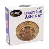 Fujima Exquisite Glass Retro Round Ashtray