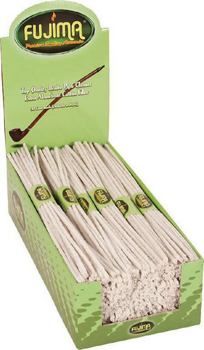 Fujima Soft Pipe Cleaner Bundle displayed in box, 12" length, 24 pieces, ideal for bong maintenance
