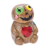 Fujima Voodoo Doll Ceramic Stash Jar | 4.5"