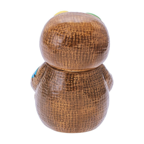 Fujima Voodoo Doll Ceramic Stash Jar | 4.5"