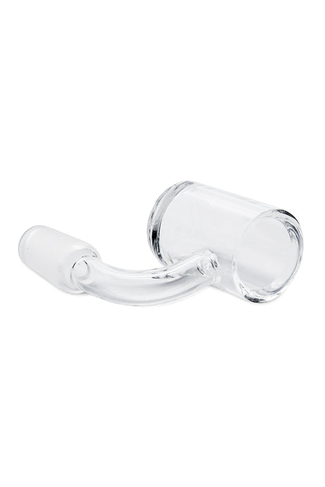 Glasshouse Full Quartz Banger Flat Top Kit - 90 Degree 14mm Male Joint Side View