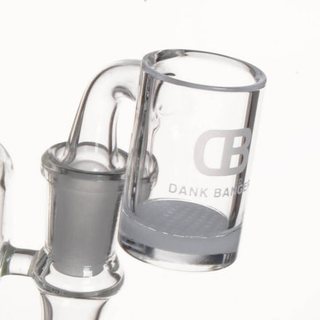 DANK BANGER Waffle Banger Set with Spinning Cap, Terp Pearls, and Quartz Glass