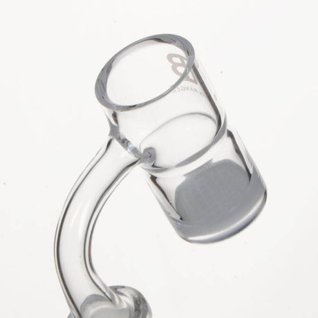 DANK BANGER Hybrid Waffle Banger Combo Set with Splash Guard & Terp Pearls - Angled View