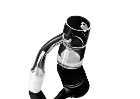 DANK BANGER Waffle Banger Combo Set with Splash Guard & Terp Pearls, Side View