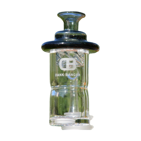 DANK BANGER Waffle Banger Combo with Splash Guard & Terp Pearls, 25mm Quartz