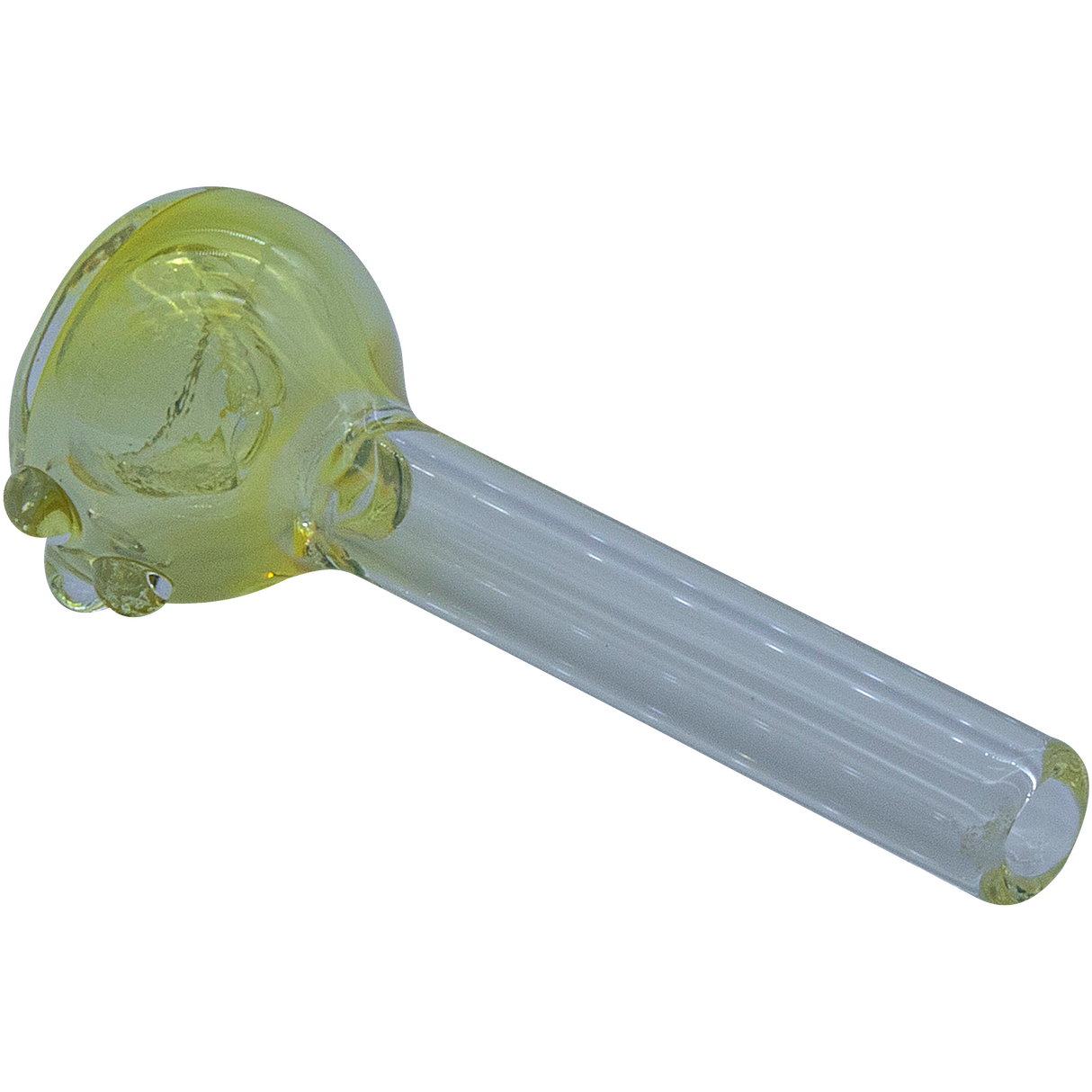 LA Pipes Fumed Snapper Bowl Pull-Stem for Bongs, Grommet Joint, Borosilicate Glass