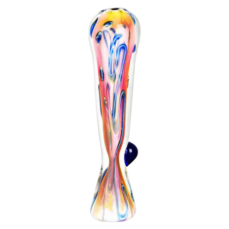 Fumed Tropical Sunset Glass Taster, 3.5" Compact Chillum, Borosilicate, Assorted Colors