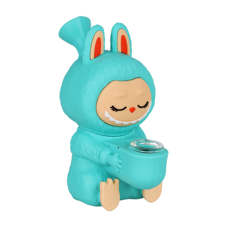 Funny Animal Silicone Water Pipe | 5.5" | Assorted Colors | 4ct Bundle