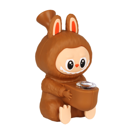 Funny Animal Silicone Water Pipe | 5.5" | Assorted Colors | 4ct Bundle