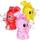 Funny Animal Glass Water Pipe | 4.5" | 14mm F | Colors Vary