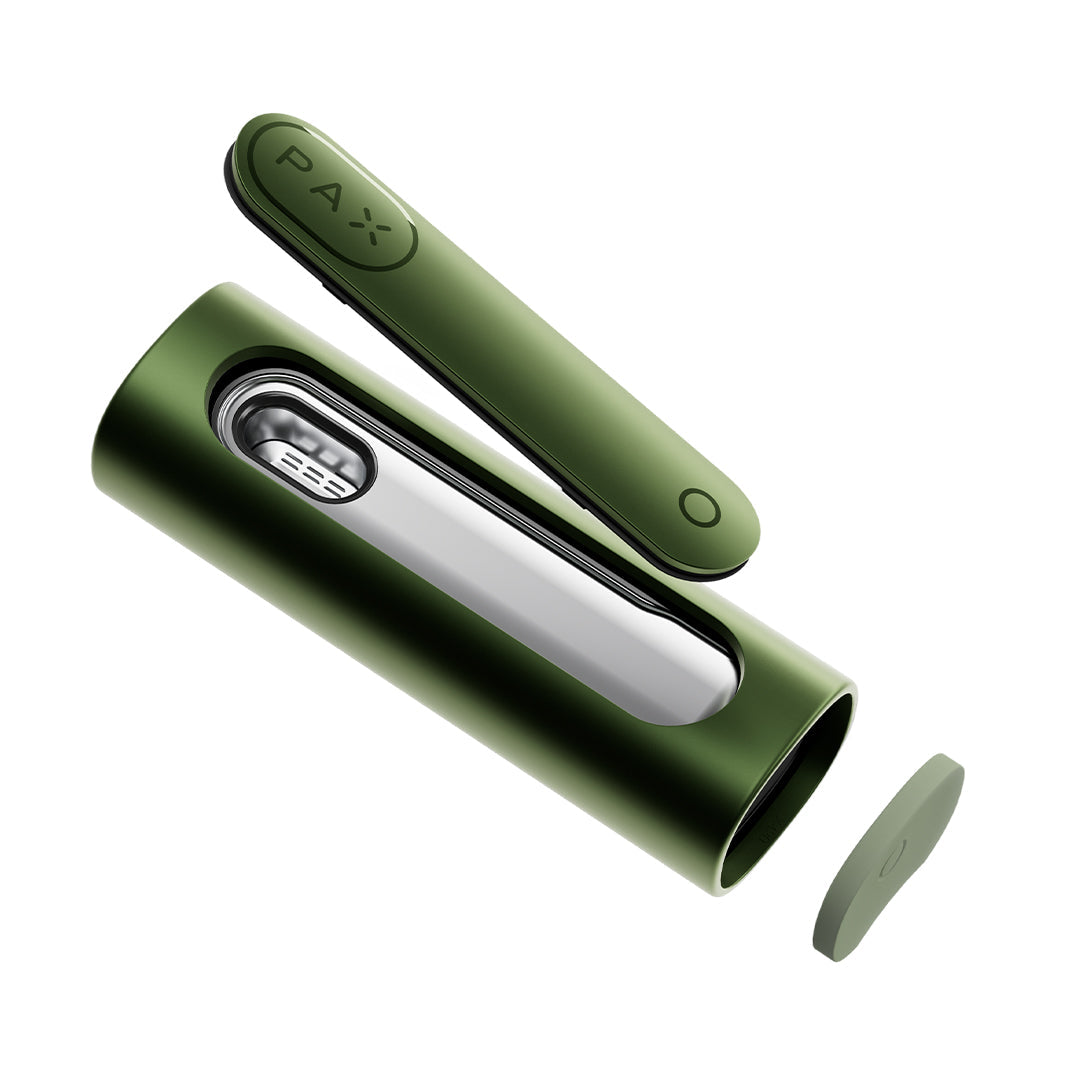 PAX Flow vaporizer showing hybrid heating oven