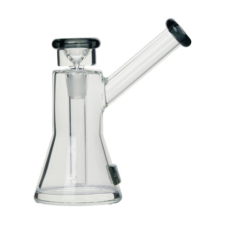 Tyson Upper Cut Bubbler - 14mm Borosilicate Hand Pipe - Angled Side View