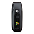 G Pen Dash+ Dry Herb Vaporizer in Black, 1800mAh battery, front view with digital display