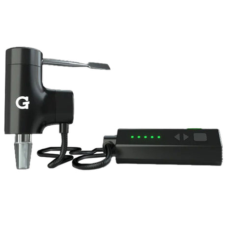 G Pen Hyer Vaporizer Electric Dab Rig with 6000mAh battery, side view on white background
