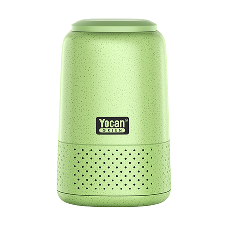 Yocan Cloak Air Filter in Green - Front View, Compact and Portable Design