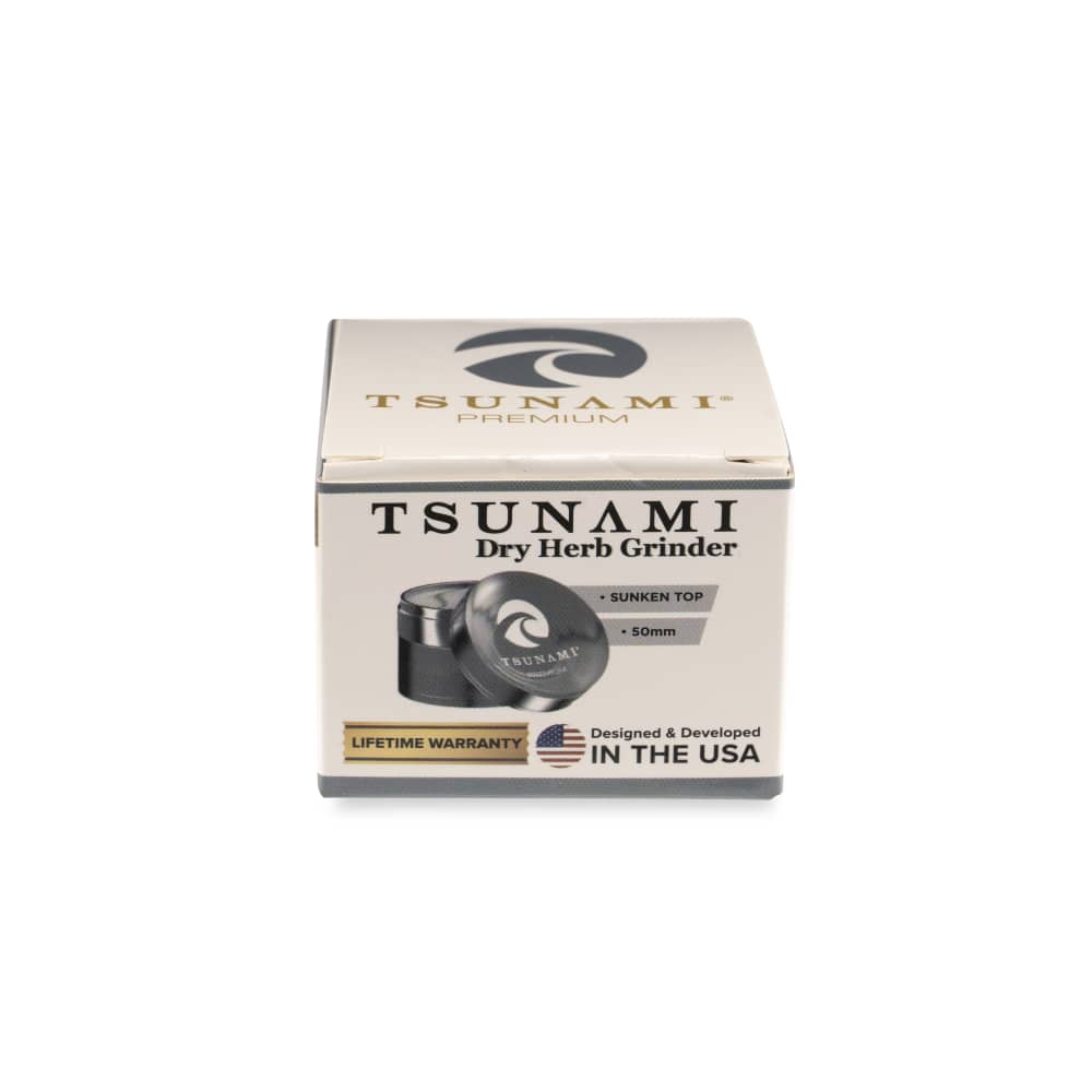 Tsunami Sunken Top 2" 4-Piece Grinder