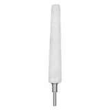 Gemstx Gemstone Dab Straw with 5" Titanium Tip, 10mm joint size, front view on white background