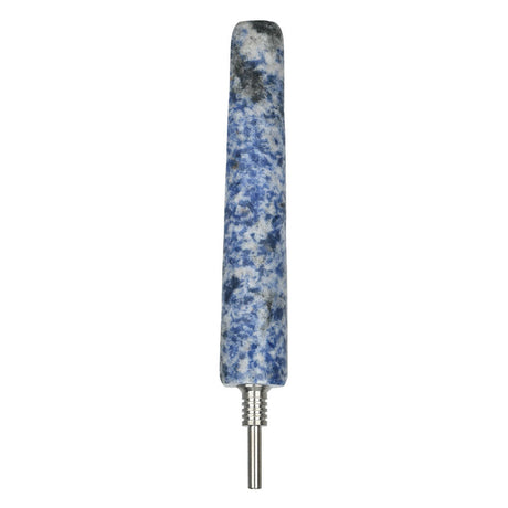 Gemstx 5" Gemstone Dab Straw with Durable Titanium Tip - 10mm Joint - Front View