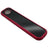 Genius Pipe - Sleek Steel Hand Pipe in Red & Black - Portable Design - Top View