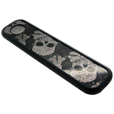 Genius Pipe - Portable Steel Hand Pipe with Intricate Design - Top View