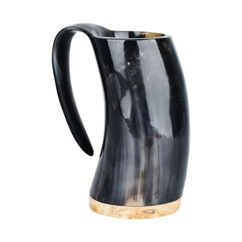 Genuine Horn Viking Drinking Vessel | 16oz