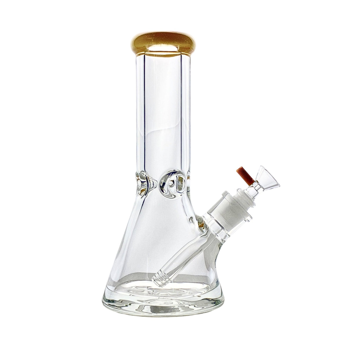 TitanBeak 10” American Color 9MM Thick Glass Beaker Bong