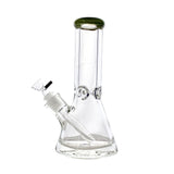 TitanBeak 10” American Color 9MM Thick Glass Beaker Bong