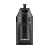 GHOST Vapes MV1 Stealth Edition Black - Front View, Portable Herb & Wax Vaporizer with LED Battery Indicator