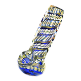 Borosilicate Glass Spoon Pipe with Desert Night Design - 3.75" Portable Size