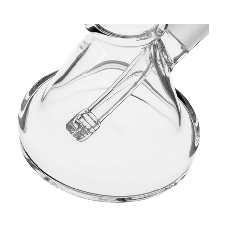 Close-up of PILOT DIARY 7'' Glass Beaker Base Bong with clear downstem