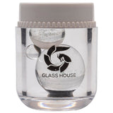 Glasshouse Dichro Galaxy Terp Kit, Borosilicate Glass Carb Cap, Front View